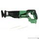 Hitachi CR18DGLP4 18V Cordless Lithium-Ion Reciprocating Saw with Lifetime Tool Warranty (Tool Only  No Battery) - B011DWFPH6