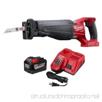 Milwaukee M18 FUEL 18-Volt Lithium-Ion Cordless SAWZALL Reciprocating Saw with M18 9.0Ah Starter Kit | Hardware Power Tools for Your Carpentry Workshop or Machine Shop - B01M7YNFV1
