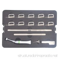 NSKR Reciprocating IPR Orthodontic Interproximal Stripping 4:1 Contra Angle Head Kit with 10pcs Automatic Strips 5 Kinds - B07FNHN2Q5
