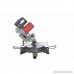 10 Inch Sliding Compound Miter Saw with 45 Degree Bevel and Dust Bag Extension Bars and Table Clamp - B006ZBB7JG