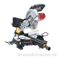 10 Inch Sliding Compound Miter Saw with 45 Degree Bevel and Dust Bag  Extension Bars and Table Clamp - B006ZBB7JG