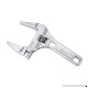 Adjustable Wrench  KISENG 16-68mm Mini Adjustable Spanner Short Shank Large Openings Ultra-Thin - B01LH82IH6