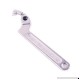 Eowpower Chrome Vanadium Adjustable C Spanner Hook Wrench Tool - 3/4-2"(19-51mm) - B074C2GH6R