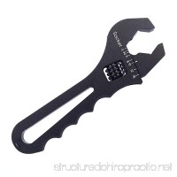 ESPEEDER AN3-16 Professional Aluminum Adjustable Wrench Spanner Hand Tool Black - B071WWGQKK