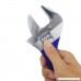 Sackorange Adjustable Vanadium Alloy Wrench 8-Inch 0-44mm Adjustable Spanner Short Shank Large Opening Ultra-Thin - B07CZYGM5V