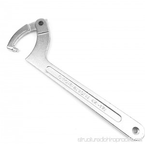 Vmotor Chrome Vanadium Adjustable C Spanner Hook Wrench Tool - 3/4-2(19-51mm) - B076PGQVGZ