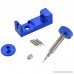 Warmstor Watch Repair Tool Watch Band Link Strap Pin Remover Repair Tool Kit (Blue) with 3-Pack Extra Pins - B078YJDJP5
