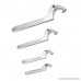 Xgunion C Spanner Tool Adjustable Hook Wrench Chrome Vanadium — 51-121mm 2 - 4 3/4 (Large) - B01FHMEESO